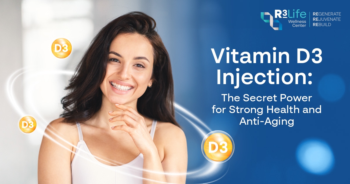 Vitamin D3 Injection:  The Power for Boost Immunity & Anti-Aging Naturally