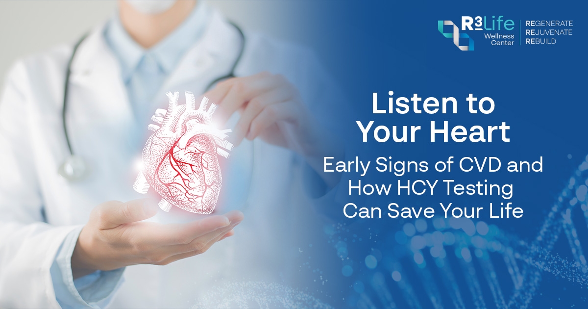 Listen to Your Heart: Early Signs of CVD and How HCY Testing Can Save Your Life