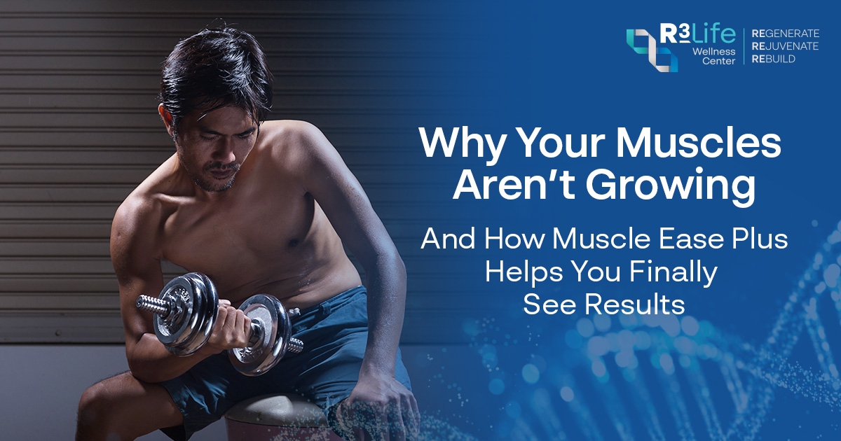 Why Your Muscles Aren’t Growing — And How Muscle Ease Plus Helps You Finally See Results
