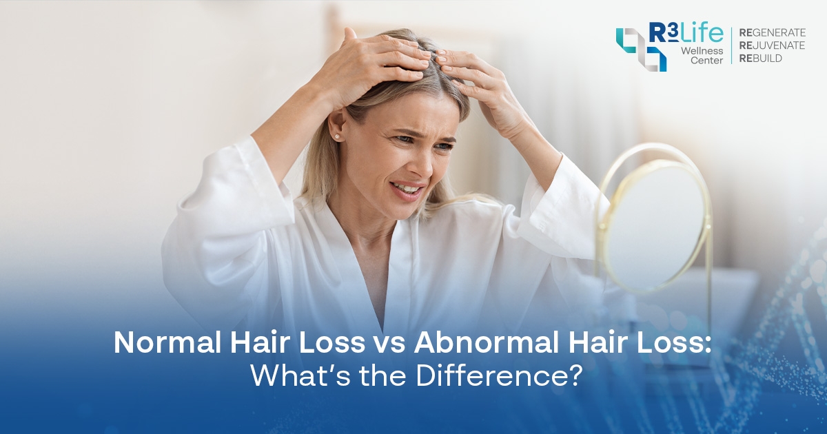 Normal Hair Loss vs. Abnormal Hair Loss: What’s the Difference?