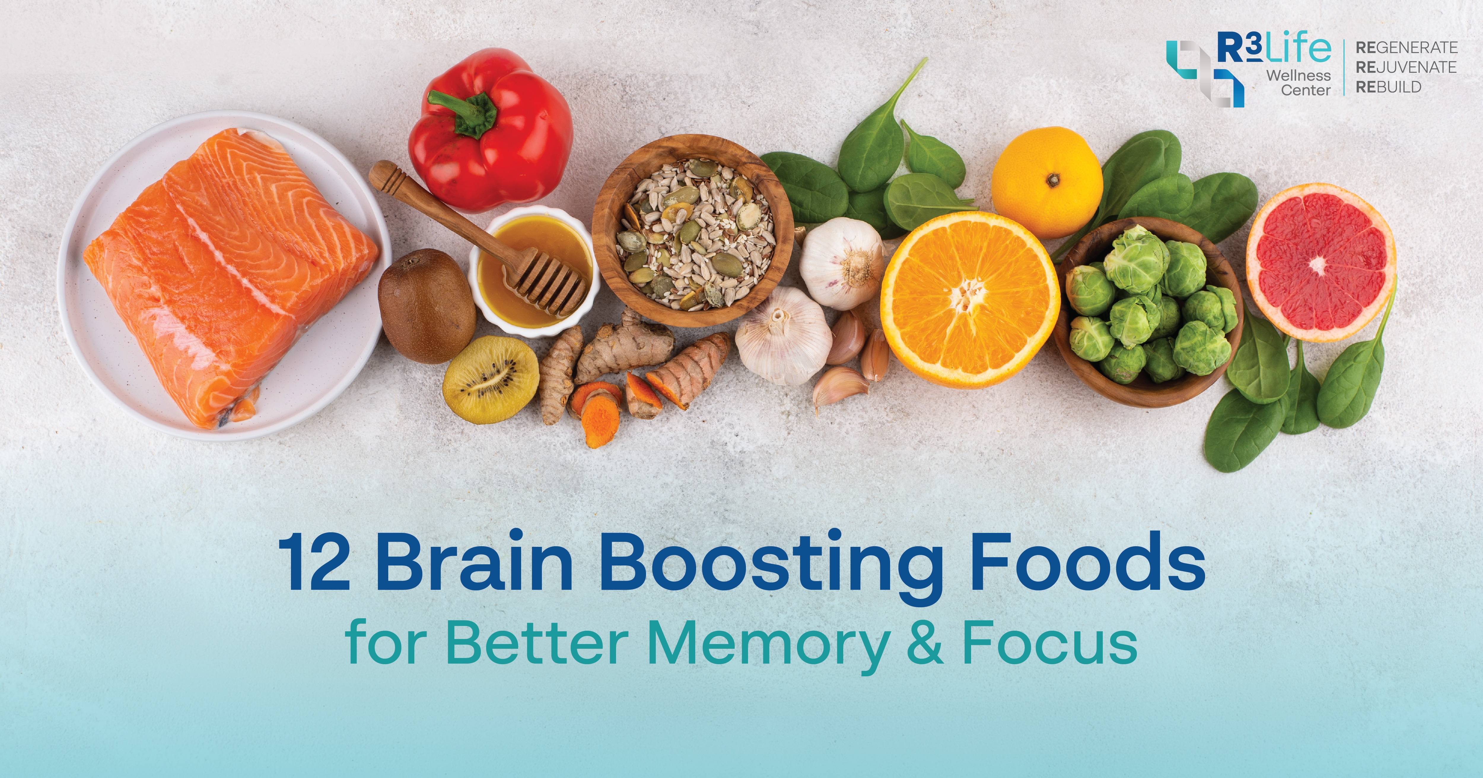 12 Brain Boosting Foods for Better Memory & Focus  1