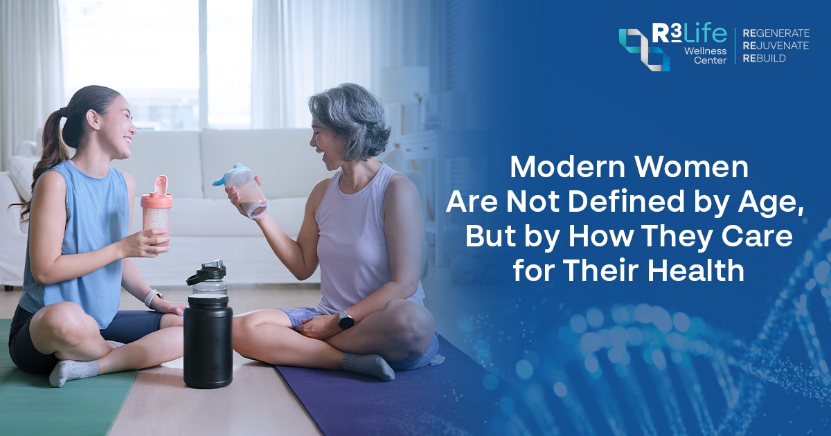 ผู้หญิงยุคใหม่ ไม่ได้ถูกนิยามด้วยอายุ แต่ด้วยวิธีดูแลสุขภาพ