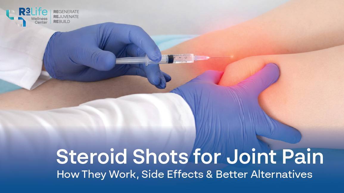 การฉีดสเตียรอยด์รักษาอาการปวดข้อ: กลไกการทำงาน ผลข้างเคียง และทางเลือกอื่น