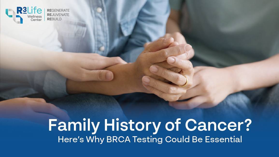 มีประวัติคนในครอบครัวเป็นมะเร็ง? ทำไมการตรวจยีน BRCA อาจมีความสำคัญ