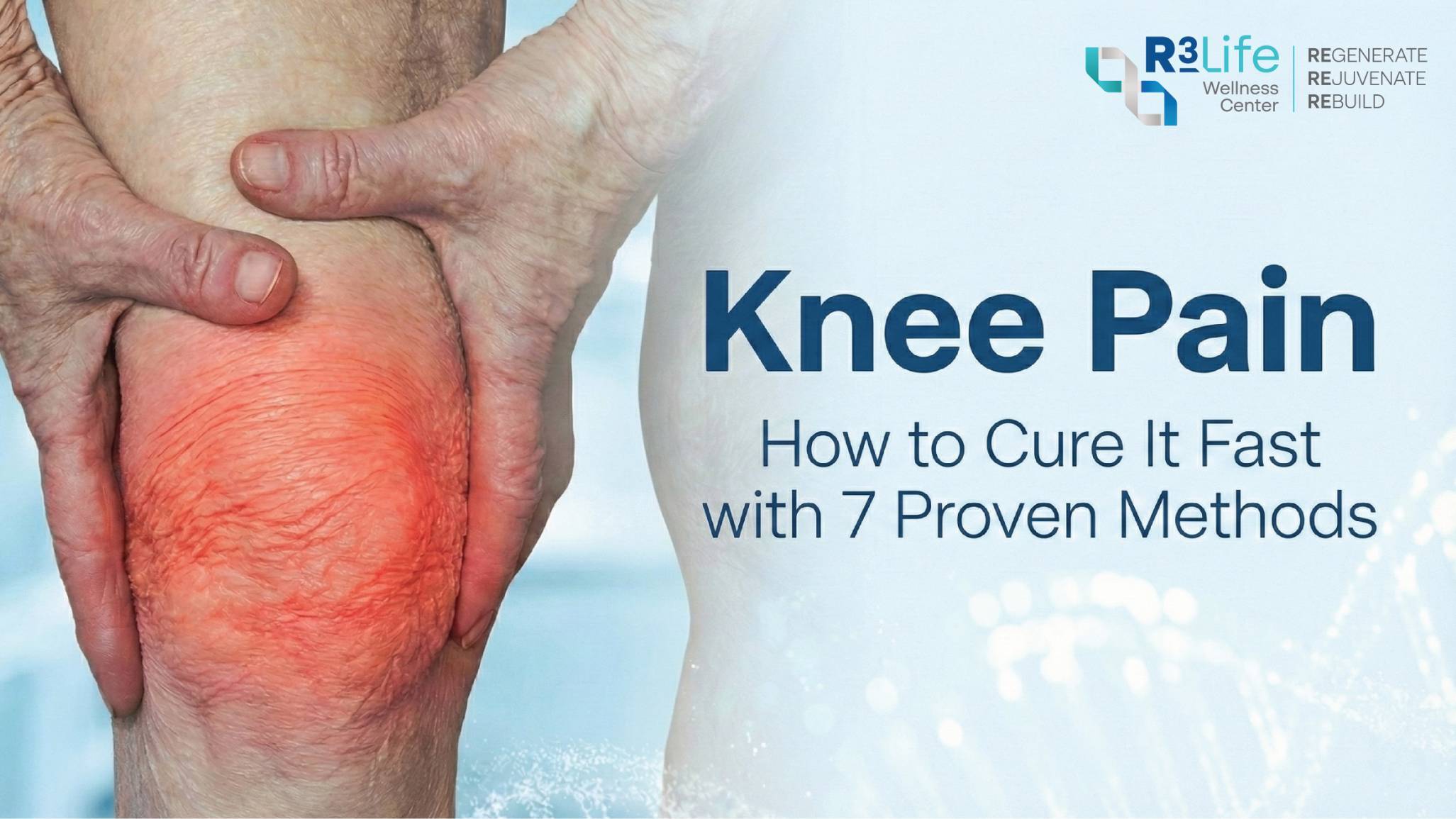 อาการปวดเข่า: วิธีรักษาให้หายเร็วด้วย 7 วิธีที่ได้ผลจริง