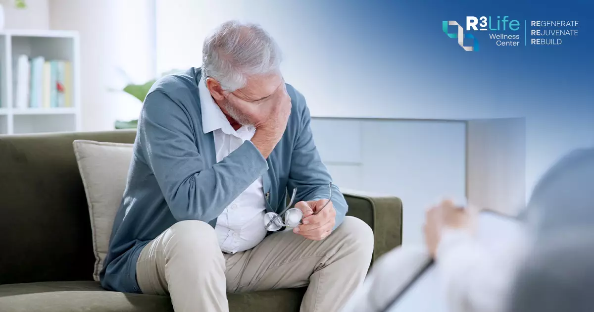 ความกลัวความแก่และความเครียดทางจิตใจที่เกี่ยวข้องกับการมีอายุเพิ่มขึ้น