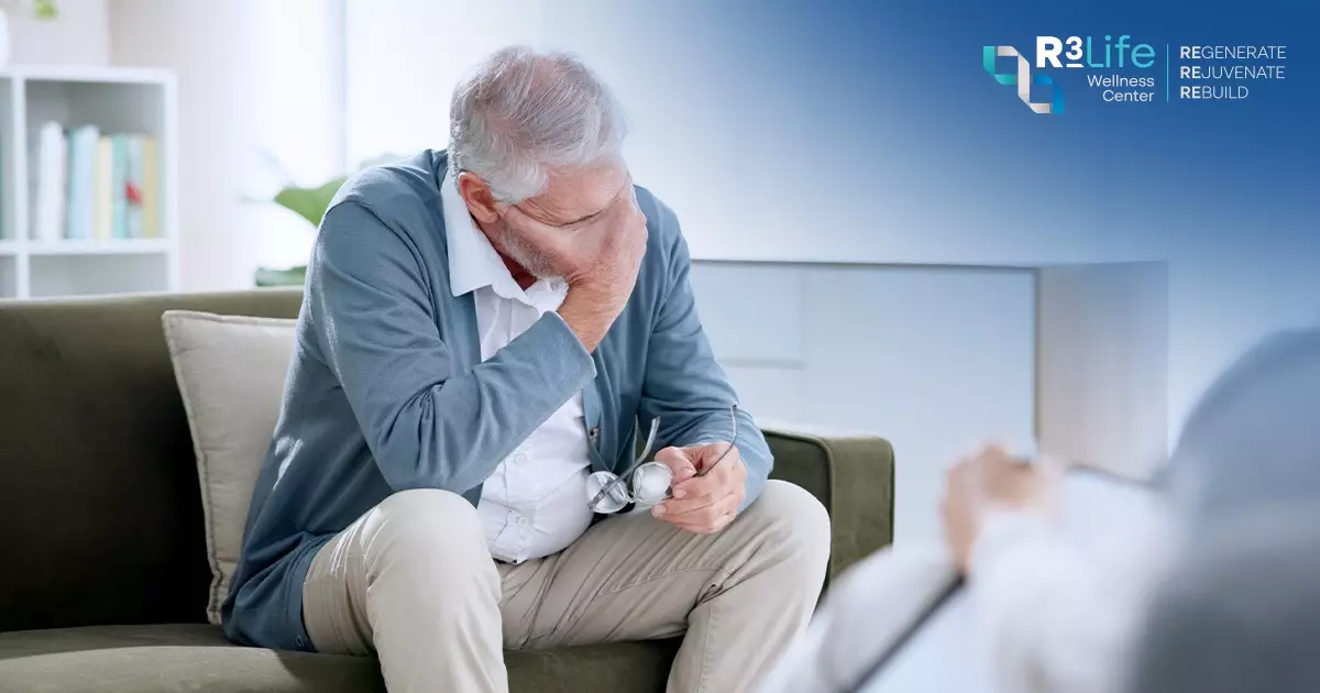 fear of aging and psychological stress related to growing older