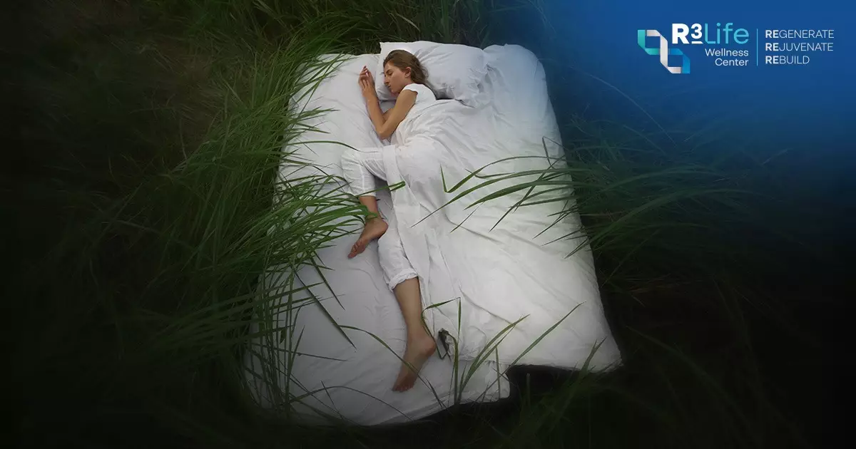 Sleep cycle stages showing deep sleep importance for body recovery