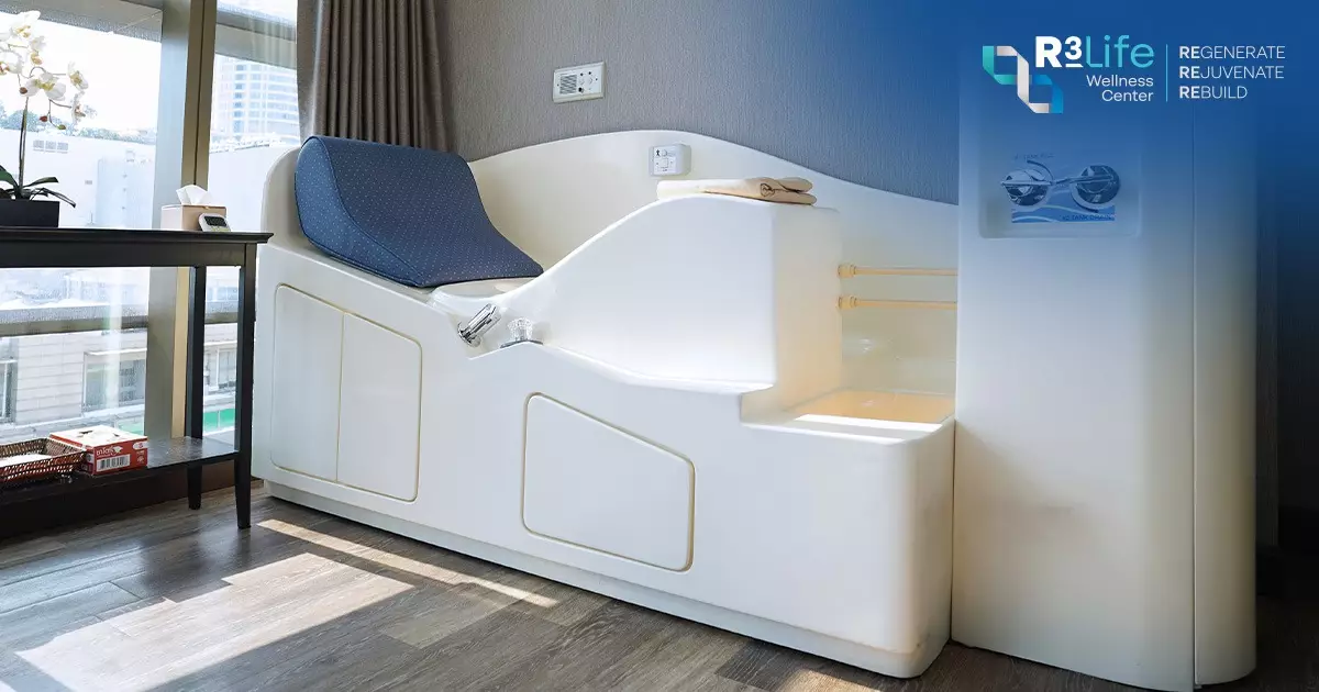 Colon hydrotherapy procedure for relieving constipation and temporary bloating