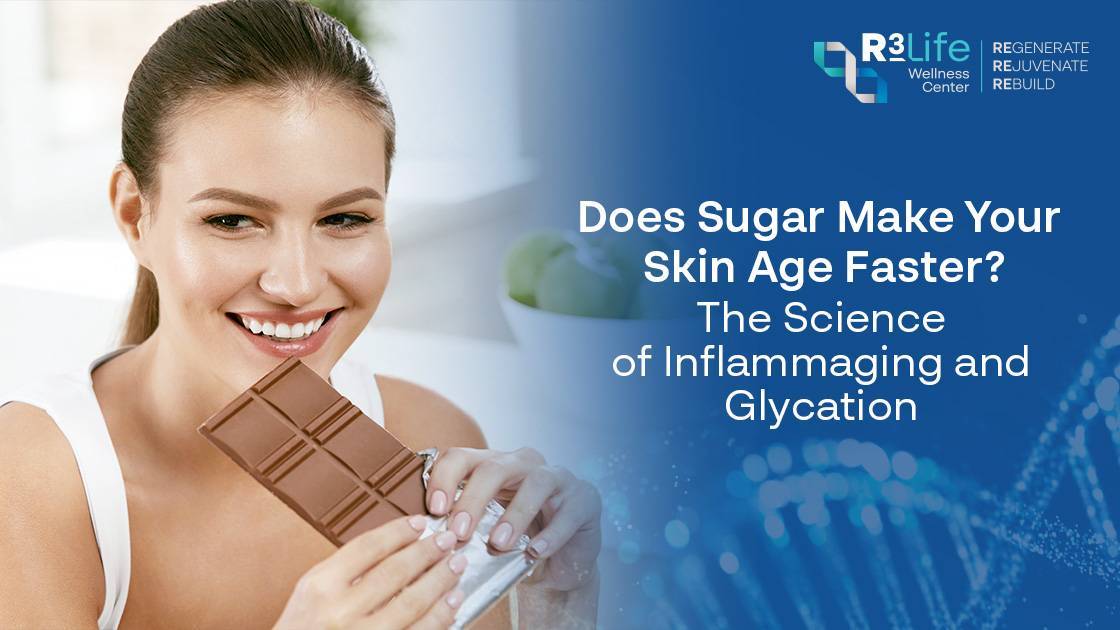 Inflammaging กับความแก่ของผิว: ทำไมน้ำตาลทำให้ผิวแก่เร็วขึ้น?  5