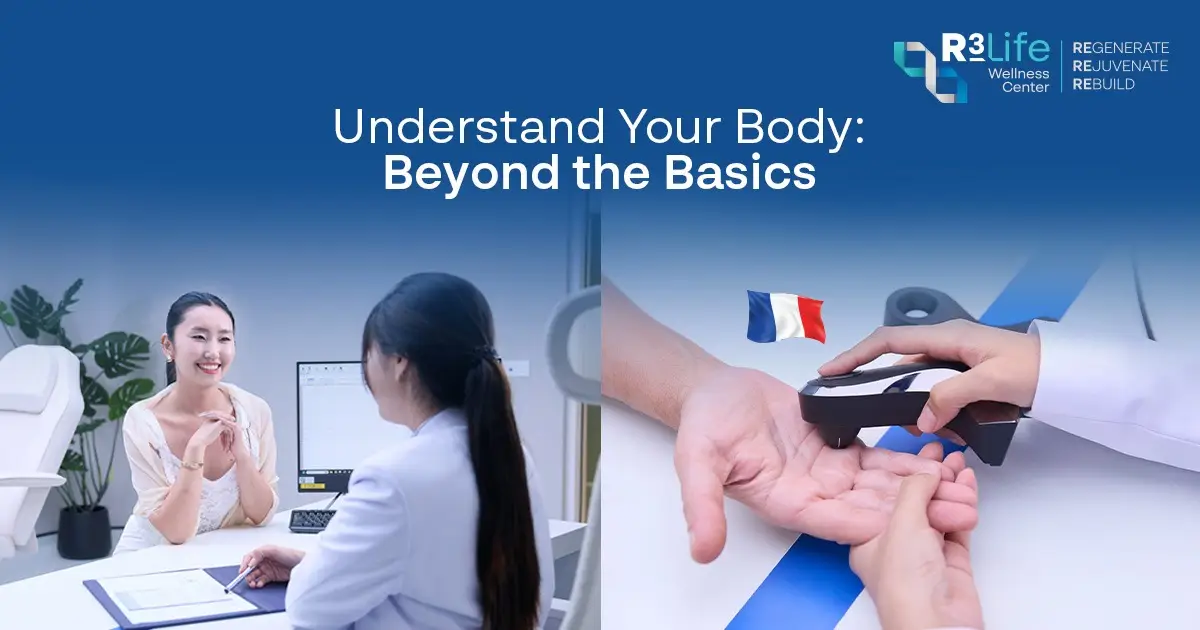 Comprehensive pre-health screening with advanced French medical technology at R3 Life Wellness Bangkok