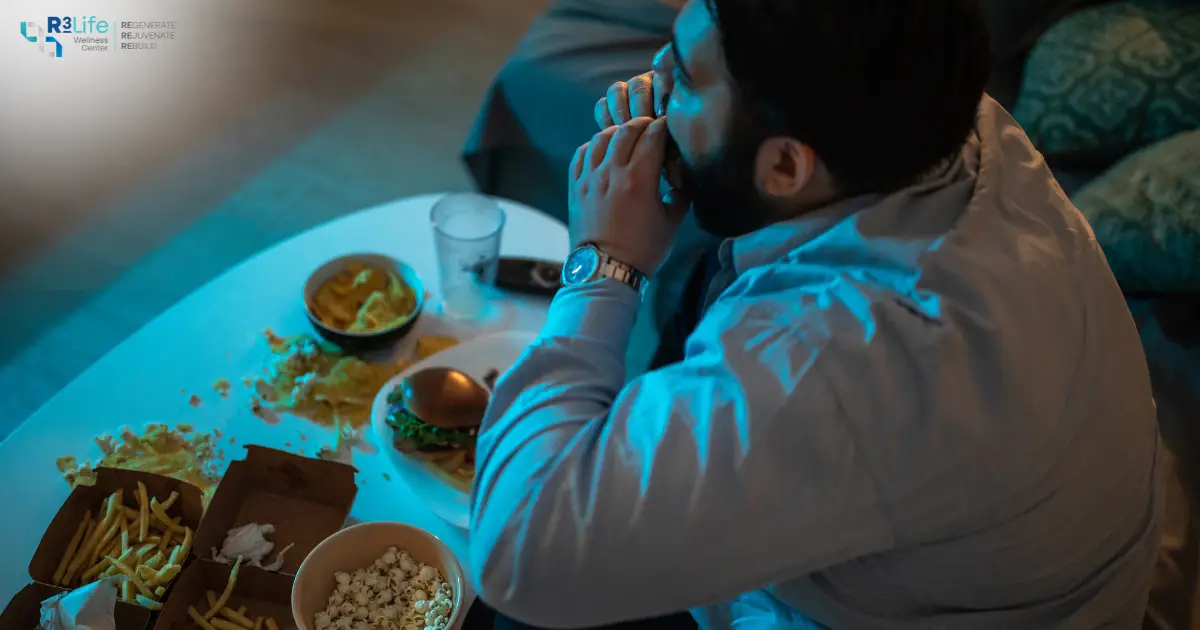 Lifestyle factors such as sleep, nutrition, and exercise supporting long-term healthspan