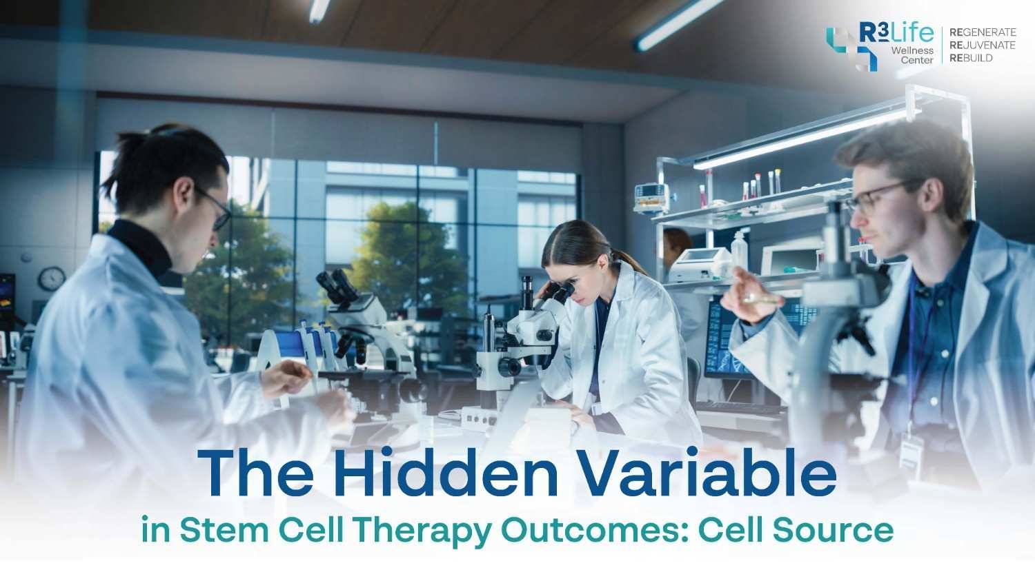 Cell Source: The Hidden Variable in Stem Cell Therapy  1