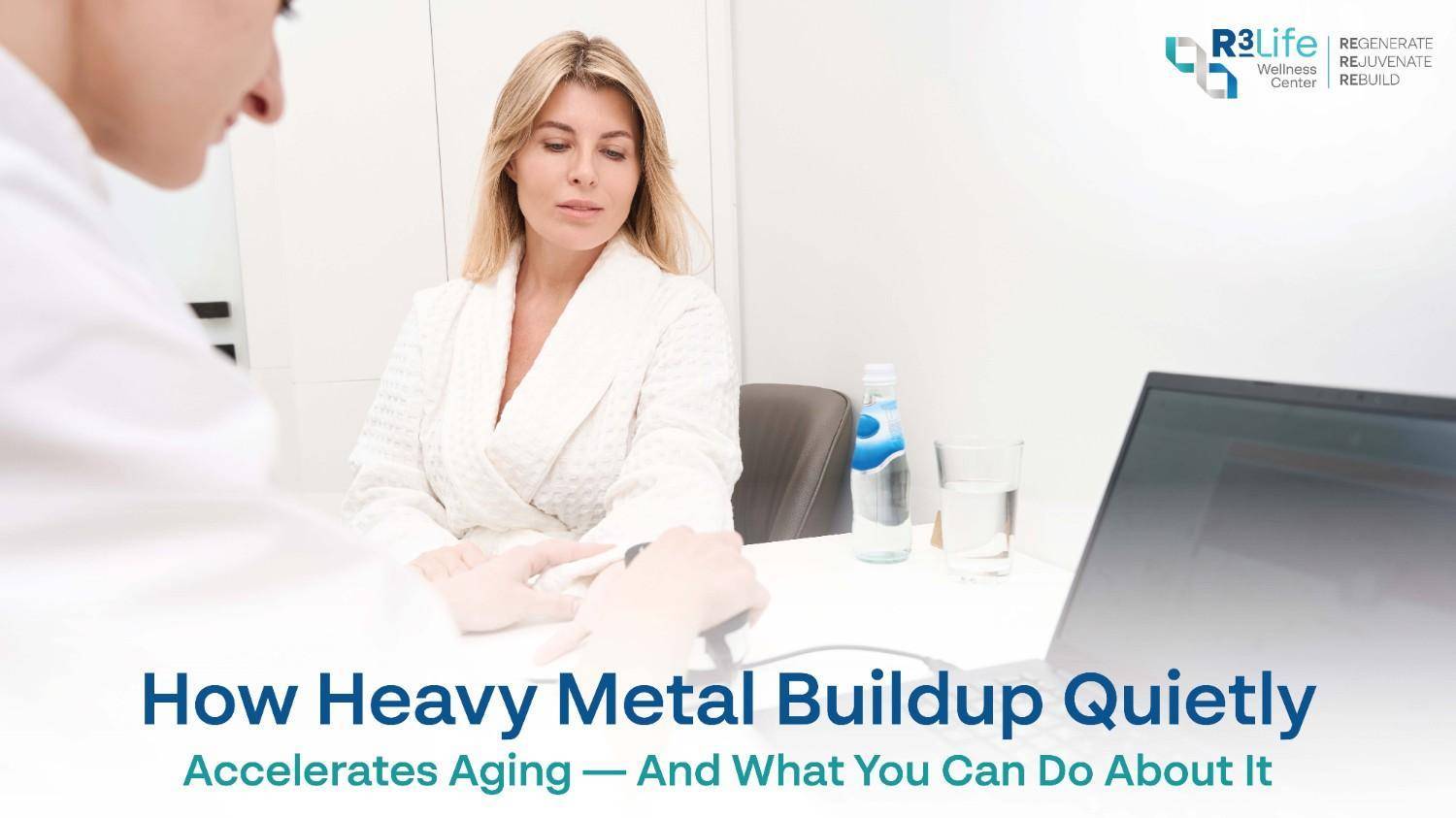 How Heavy Metal Buildup Quietly Accelerates Aging — And What You Can Do About It