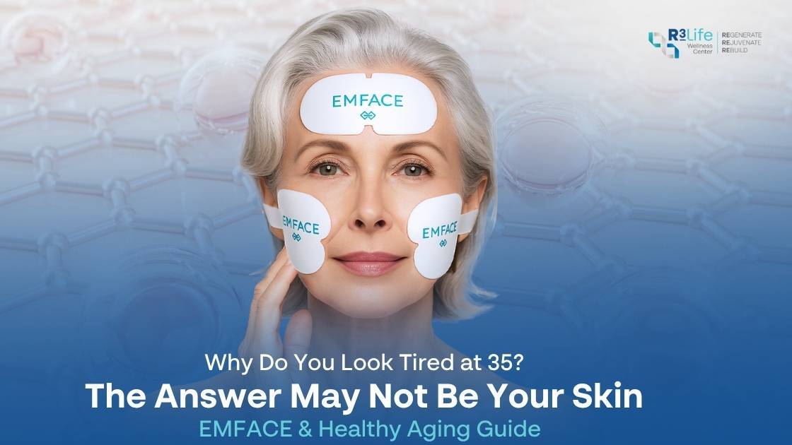 Why Do You Look Tired at 35? The Answer May Not Be Your Skin | EMFACE & Healthy Aging Guide