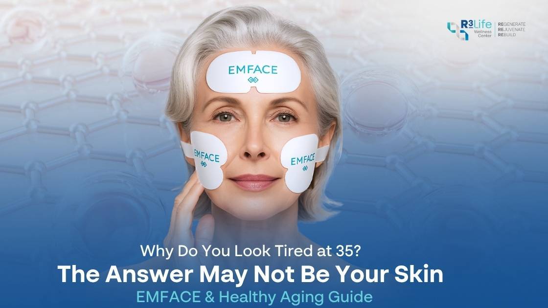 ทำไมอายุแค่ 35 แต่หน้าดูเหนื่อย? คำตอบอาจไม่ได้อยู่ที่ผิว | EMFACE กับแนวคิด Healthy Aging  1