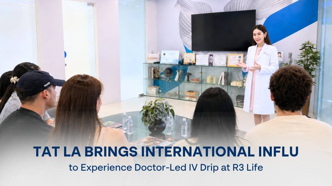 TAT Los Angeles Brings International Influencers to Experience Doctor-Led IV Drip Wellness at R3 Life Wellness Center  1