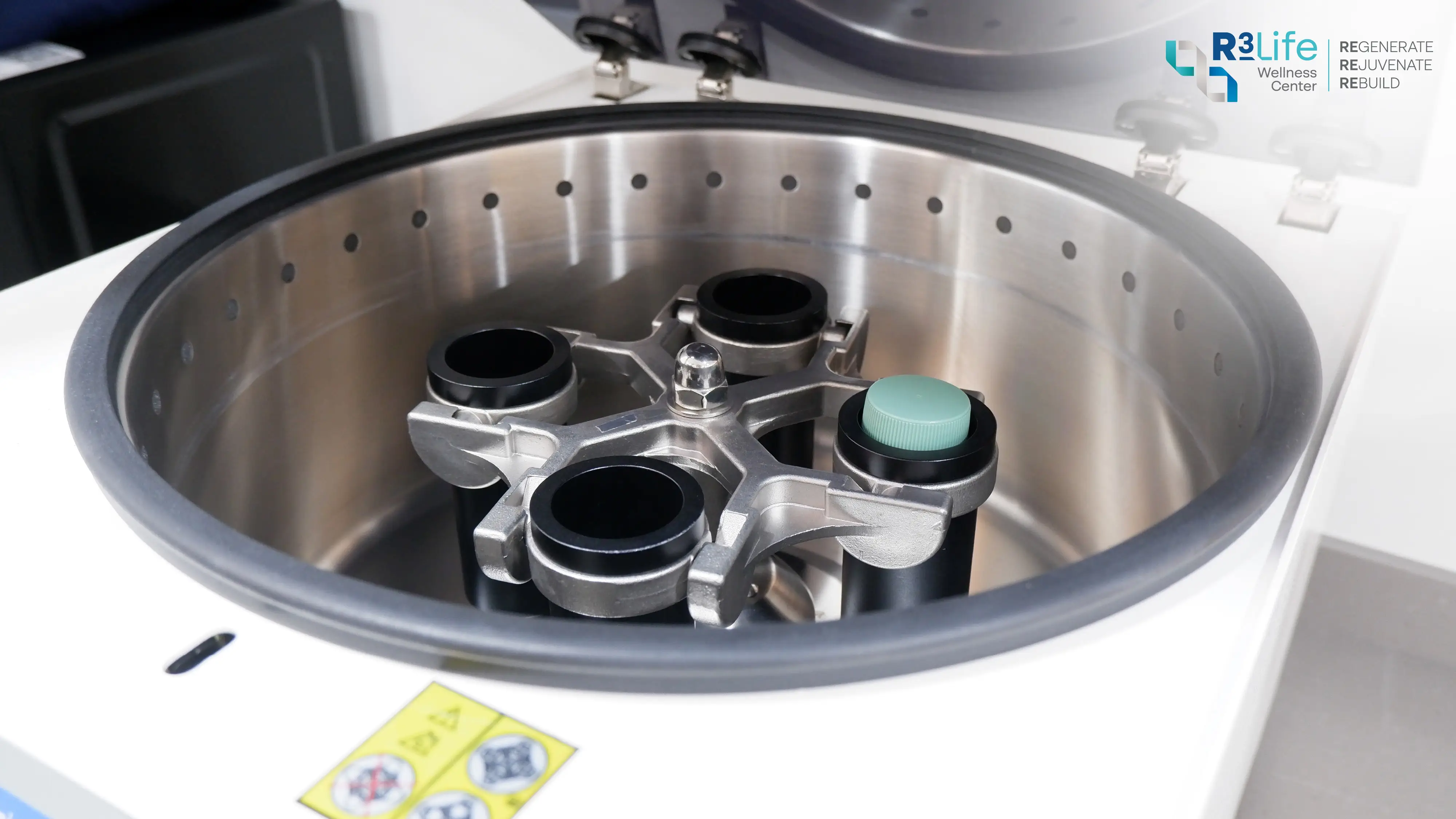 High-quality PRP Machine owned by R3 Life Wellness Center