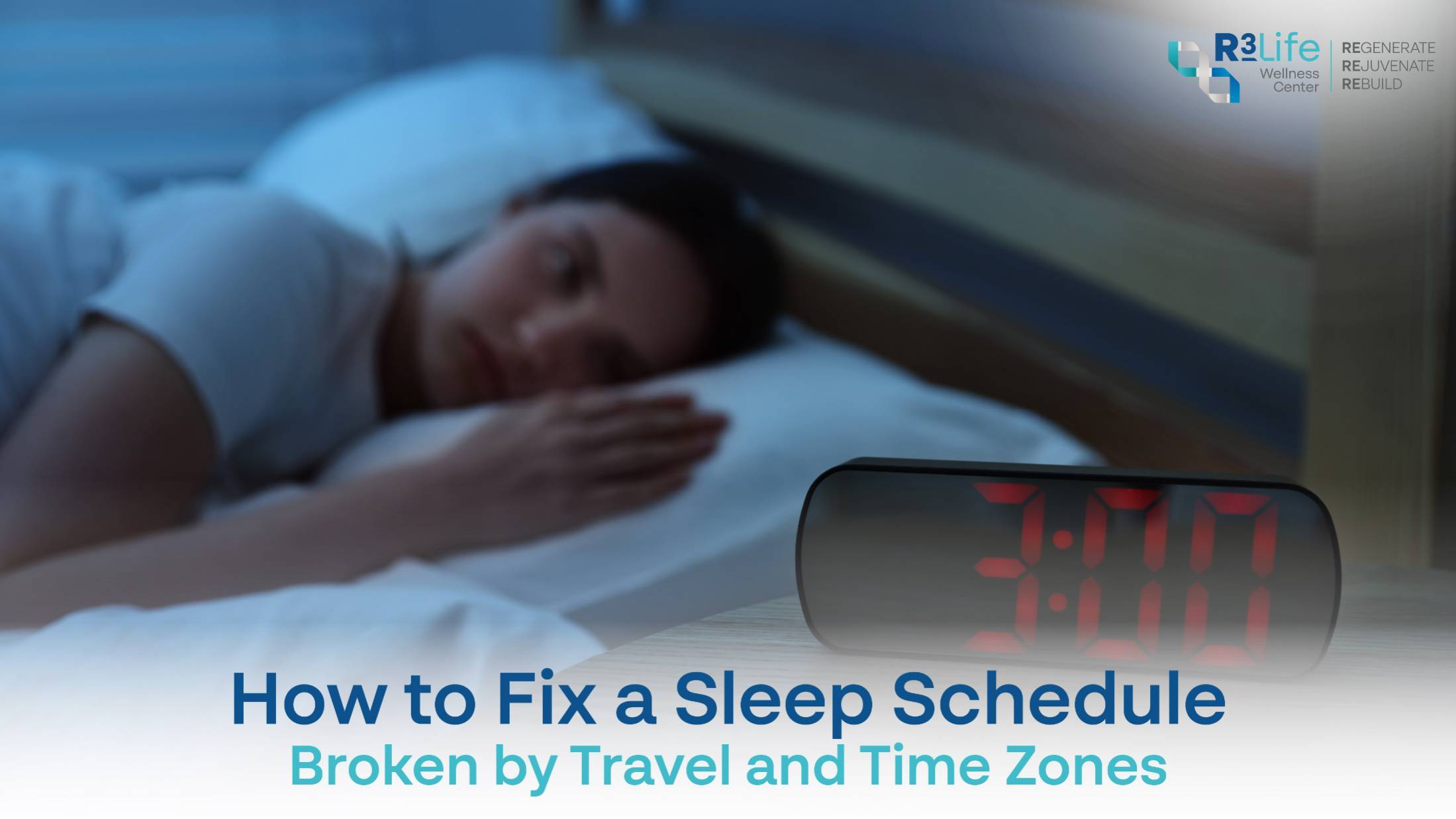 How to Fix a Sleep Schedule Broken by Travel and Time Zones