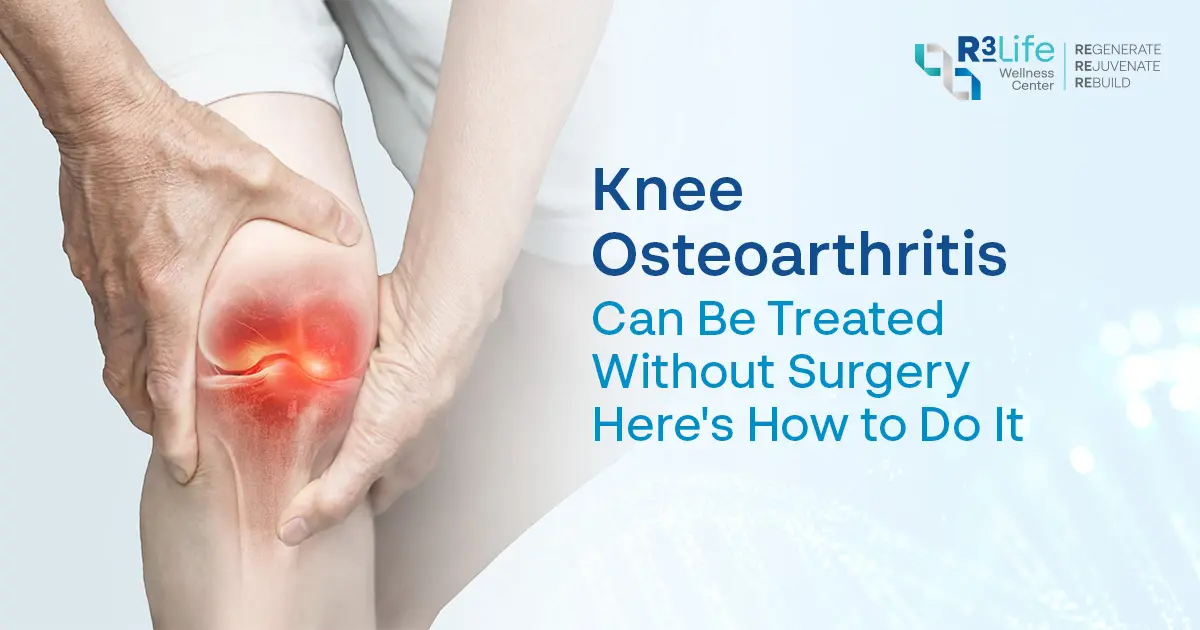 Fix Knee Osteoarthritis with Stem Cell